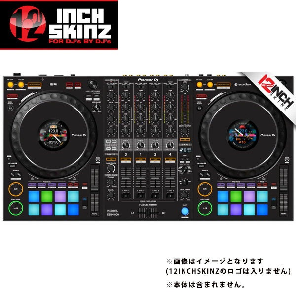 12inch SKINZ / Pioneer DDJ-1000SRT SKINZ (Black) 【DDJ-1000SRT用スキン】 お中元 セール