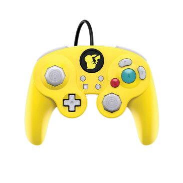 PDP / Pikachu ピカチュウ /ポケモン 海外限定品 公式ライセンス品 / Nintendo Switch用 ゲームキューブ型 ゲーム コントローラー