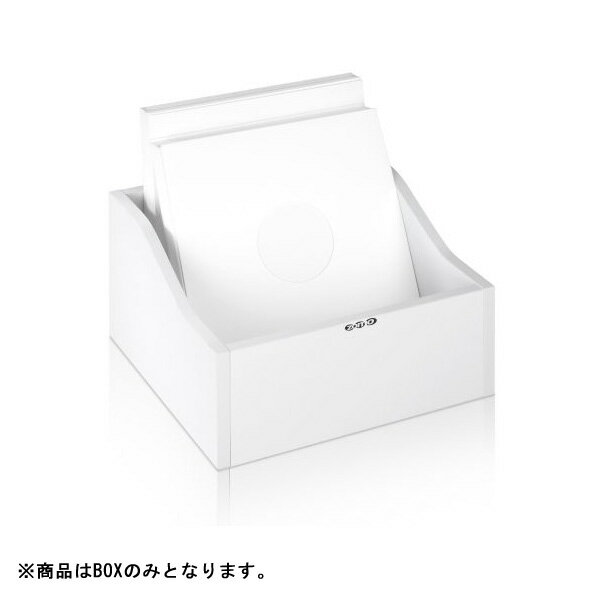 【ポイント10倍】ZOMO(ゾモ) / VS-Box 100/1 White (組立式) - 12インチレコード収納BOX - 【約100枚収納可能】ハロウィーンセール/ハロウィングッズ