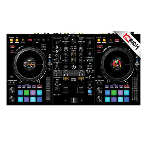 12inch SKINZ / Pioneer DDJ-800 SKINZ (ブラック) 【DDJ-800用スキン】 お中元 セール