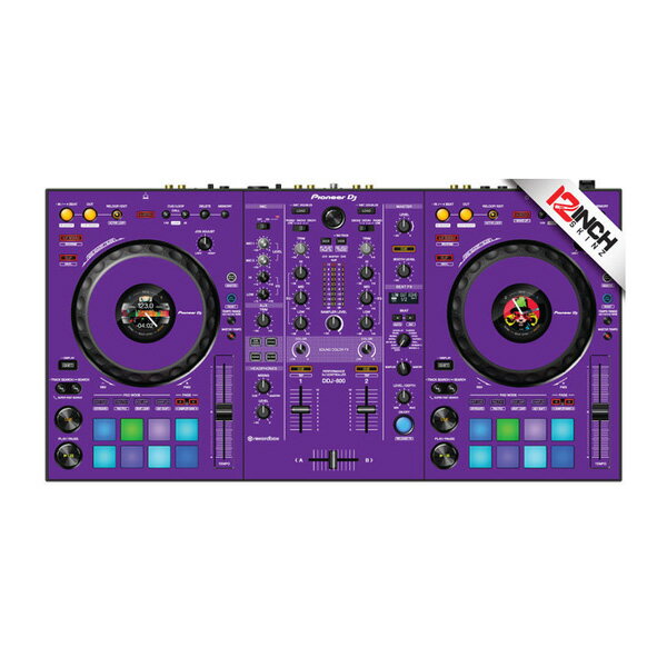 12inch SKINZ / Pioneer DDJ-800 SKINZ パープル 【DDJ-800用スキン】 お中元 セール