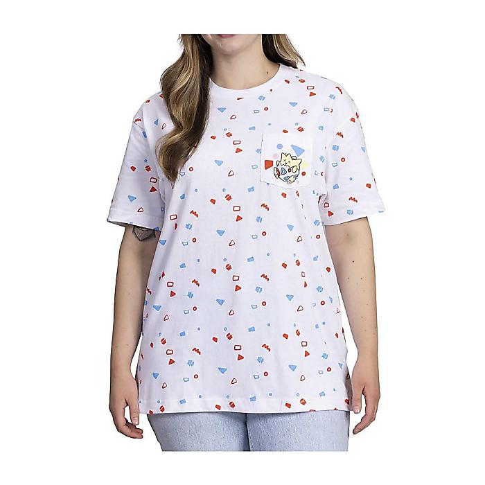 Pokemon Center(ポケモンセンター) / トゲピー ホワイトクルーネックTシャツ（大人用/3XLサイズ）夏休みセール