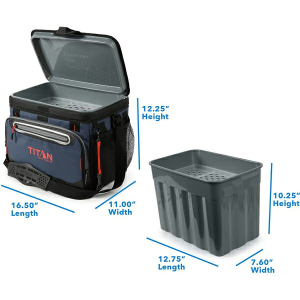 Arctic Zone / 30 Can Titan タイタン / Blue / Deep Freeze / ジッパーレス クーラーボックス アウトドア用品【直輸入品】アークティックゾーン通販格安セール情報 楽天 通販