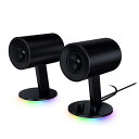Razer(レイザー) / Nommo Chroma (Black) PC用モニタースピーカー / ゲーミングスピーカー夏休みセール