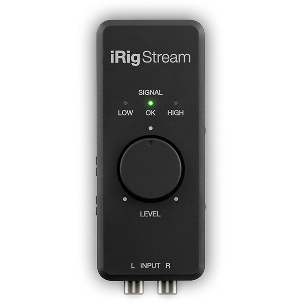 IK Multimedia(アイケーマルチメディア) / iRig Stream iOS・Android スマホ対応 ストリーミング配信用 オーディオインターフェイス新生活応援