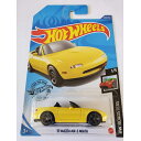 Hot Wheels(ホットウィール) / 2020 Hw Roadsters '91 Mazda MX-5 Miata Yellow 208/250 / マツダ ミアータ ロードスター ミニカー 【輸入品】母の日 セール