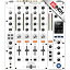 12inch SKINZ / Pioneer DJM-750MK2 Skinz (White/Gray) ѥ渵 