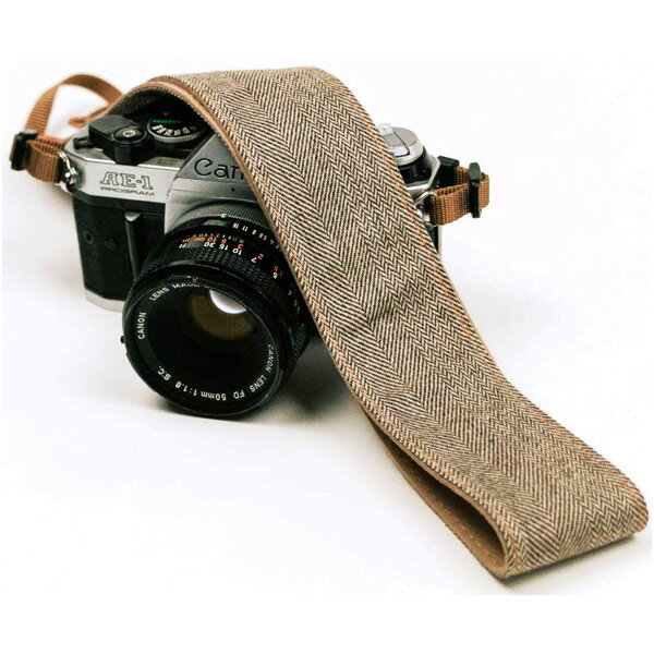 Art Tribute / Brown Jeans Real Denim Belt Camera Strap for All DSLR Camera カメラストラップ