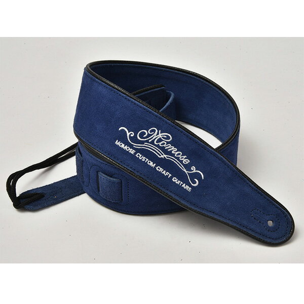 Momose(モモセ) / Suede Leather Strap MS-5000 (Blue) ギターストラップ