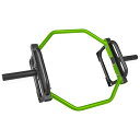 CAP Barbell / Olympic Trap Bar, Hex Bar, Shrug Bar, Deadlift Bar (GREEN) オリンピックトラップバー 六角バー シュラッグバー デッドリフトバー