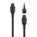 AudioQuest(オーディオクエスト) / Vodka Optical Toslink Fiber-Optic Cable + Mini-Adaptor 3...