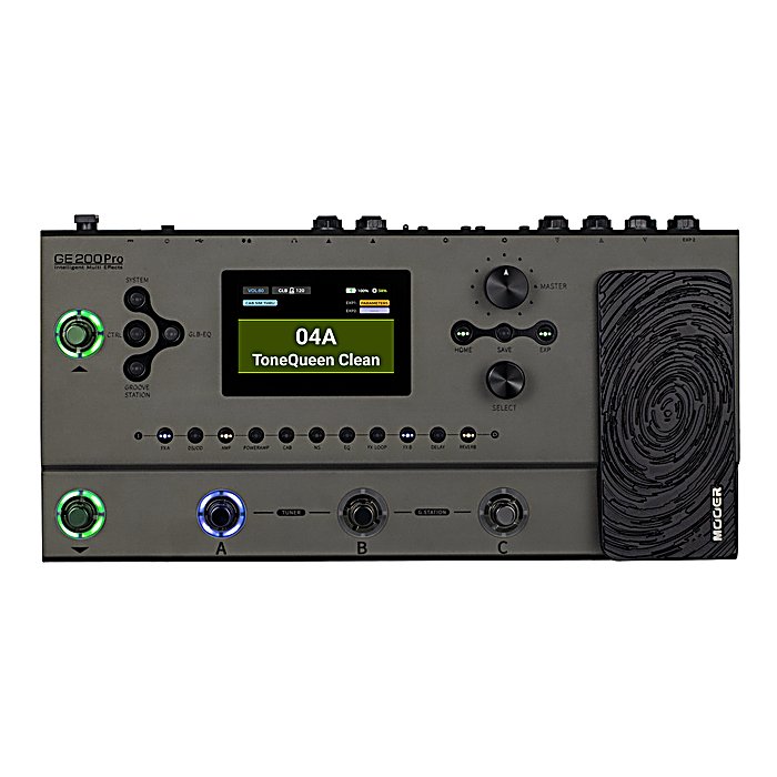 MOOER(ムーアー) / GE200 Proの事ならフレンズにご相談ください。 MOOER(ムーアー) / GE200 Proの特長！MOOER GE200 Pro マルチエフェクター MOOER(ムーアー) / GE200 Proのココが凄い！高機能なマルチエフェクターが7万円台という中位価格帯。豊富なアンプ・エフェクトモデル、GrooveStation、内蔵ルーパー、Bluetooth対応など多彩な機能を搭載。USB-C接続でオーディオインターフェース機能も備える。スタジオ・ステージ・練習など幅広い用途に対応できる仕様が特徴。 MOOER(ムーアー) / GE200 Proのメーカー説明 種類：マルチエフェクターアダプター：9Vセンターマイナス電池駆動：-コントロール：MASTER、SELECT、HOME、SAVE、EXP、SYSTEM、GLB-EQ、CTRL、GROOVE STATION、Effect Module、BANK▲、BANK▼、A、B、CMooer / GE200 Proムーアー / ジーイーニヒャクプロMooer GE200 Proは、新しいWalking Starデザインを採用した新世代のマルチエフェクターです。3.5インチ大型カラーLCDディスプレイと直感的に操作することのできるユーザーインターフェースにより、多彩なセッティングを素早く行うことができます。100タイプのアンプモデルや9種類のパワーアンプモジュール、77のキャビネットモデル、114のエフェクトモデルを収録し、これらを255プリセットスロットに保存することができます。さらにMNRSテクノロジーを用いたアンプモデルやサードパーティIRのロードも可能。プリセットを共有したりダウンロードすること MOOER(ムーアー) / GE200 Proの仕様 種類：マルチエフェクターディスプレイ：3.5インチ大型カラーLCDアンプモデル：100タイプパワーアンプモジュール：9種類キャビネットモデル：77エフェクトモデル：114プリセットスロット：255ドラムパターン：70種類ルーパー：60秒MNRSストレージ：20IRキャビネットストレージ：20アダプター：9VセンターマイナスUSB：Type-C（オーディオインターフェース・MIDI・ファームウェアアップデート対応） 全て新品。ケーブル・消耗品以外メーカー1年保証書付のでご安心してお買いもの頂けます。MOOER(ムーアー) / GE200 Proの事ならフレンズにご相談ください。 MOOER(ムーアー) / GE200 Proの特長！MOOER GE200 Pro マルチエフェクター MOOER(ムーアー) / GE200 Proのココが凄い！高機能なマルチエフェクターが7万円台という中位価格帯。豊富なアンプ・エフェクトモデル、GrooveStation、内蔵ルーパー、Bluetooth対応など多彩な機能を搭載。USB-C接続でオーディオインターフェース機能も備える。スタジオ・ステージ・練習など幅広い用途に対応できる仕様が特徴。 MOOER(ムーアー) / GE200 Proのメーカー説明 種類：マルチエフェクターアダプター：9Vセンターマイナス電池駆動：-コントロール：MASTER、SELECT、HOME、SAVE、EXP、SYSTEM、GLB-EQ、CTRL、GROOVE STATION、Effect Module、BANK▲、BANK▼、A、B、CMooer / GE200 Proムーアー / ジーイーニヒャクプロMooer GE200 Proは、新しいWalking Starデザインを採用した新世代のマルチエフェクターです。3.5インチ大型カラーLCDディスプレイと直感的に操作することのできるユーザーインターフェースにより、多彩なセッティングを素早く行うことができます。100タイプのアンプモデルや9種類のパワーアンプモジュール、77のキャビネットモデル、114のエフェクトモデルを収録し、これらを255プリセットスロットに保存することができます。さらにMNRSテクノロジーを用いたアンプモデルやサードパーティIRのロードも可能。プリセットを共有したりダウンロードすることもできます。オンボードエクスプレッションペダルを備え、ボリュームペダルや複数のパラメータを同時にコントロールすることもできます。さらにエクスプレッションペダルを強く踏み込んだスイッ MOOER(ムーアー) / GE200 Proの仕様 種類：マルチエフェクターディスプレイ：3.5インチ大型カラーLCDアンプモデル：100タイプパワーアンプモジュール：9種類キャビネットモデル：77エフェクトモデル：114プリセットスロット：255ドラムパターン：70種類ルーパー：60秒MNRSストレージ：20IRキャビネットストレージ：20アダプター：9VセンターマイナスUSB：Type-C（オーディオインターフェース・MIDI・ファームウェアアップデート対応） 全て新品。ケーブル・消耗品以外メーカー1年保証書付のでご安心してお買いもの頂けます。