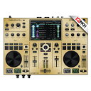 12inch SKINZ / Denon Prime GO Skinz (Metallics BR/GOLD) 機材用スキン