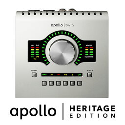 APOLLO TWIN USB Heritage Edition / Universal Audio(ユニバーサルオーディオ) - USB3.0接続オーディオ・インターフェース -新生活応援