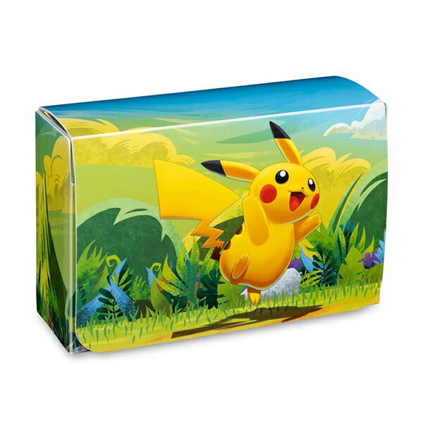 Pokemon Center(ポケモンセンター) / TCG: Pikachu Adventure / ピカチュウ カードゲーム ダブルデッキケース 【海外限定・輸入品】新生活応援