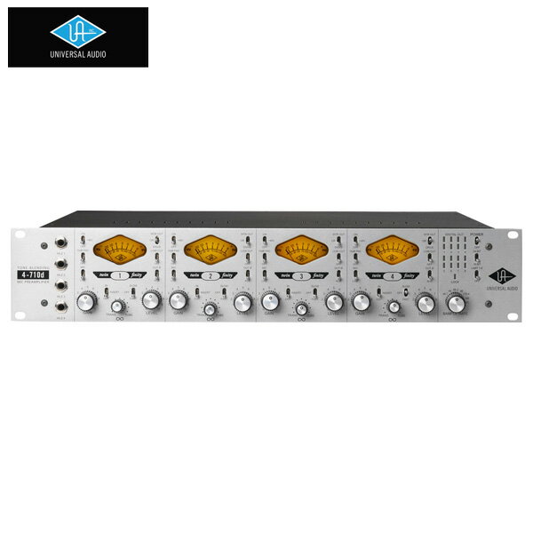 1大特典付 Universal Audio(ユニバーサルオーディオ) / 4-710D - プリアンプ -夏休スペシャル