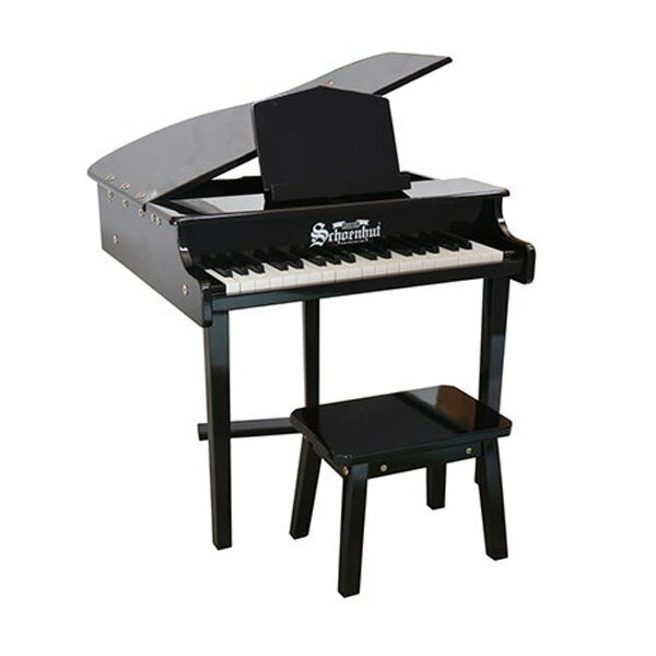 Schoenhut(シェーンハット) / 37-Key Black(379B) / Concert Grand Piano and Bench / 37鍵盤 / グランドピアノ型 トイピアノお中元 セール