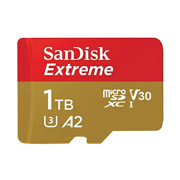 SanDisk (サンディスク) / 1TB Extreme microSDXC UHS-I (SDSQXA1-1T00-GN6MA) / C10, U3, V30, 4K, A2 Micro SDカード 【輸入品】