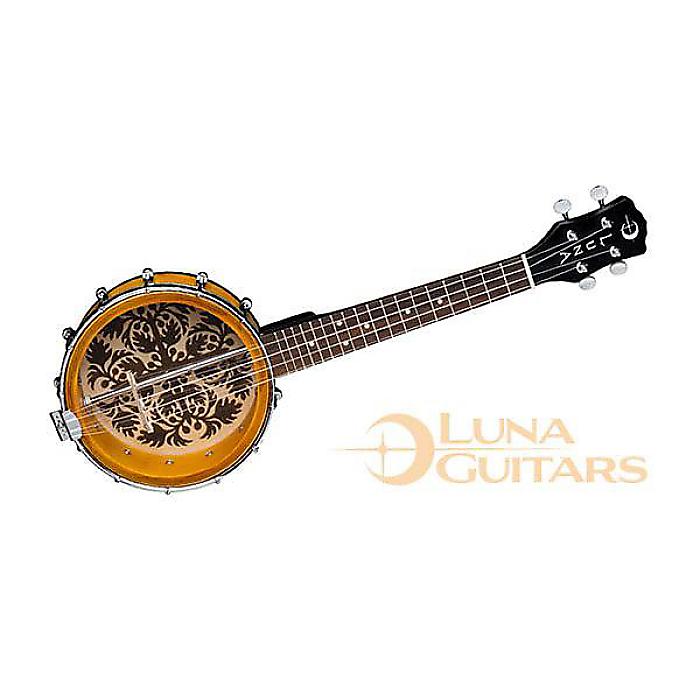LUNA GUITARS ( ルナギターズ ) / Uke Banjolele 8 Inch Ulu Design新生活応援