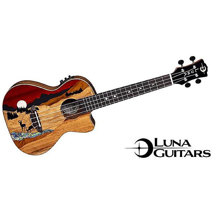 LUNA GUITARS ( ルナギターズ ) / Uke Vista Deer Tenor w/Preamp and Gigbag新生活応援