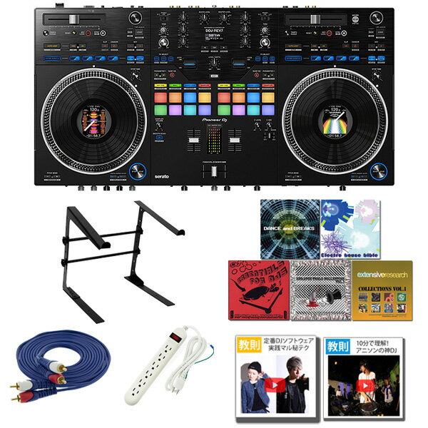 12ŵ Pioneer DJ(ѥ˥) / DDJ-REV7 Serato DJ Proб å 2ch ץեåʥ DJȥ顼 (Black) /¥ץCå 