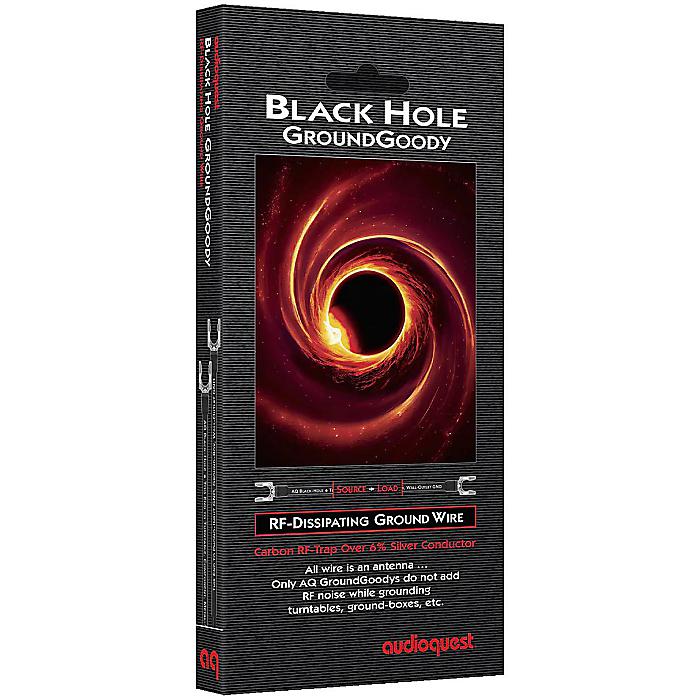 AudioQuest(オーディオクエスト) / Black Hole GroundGoody 1.5m / RF 消散アース...