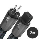 AudioQuest(オーディオクエスト) / Hurricane 高電流 20AMP AC電源ケーブル 2.0メートル (NRGHURRUS0220A)新生活...