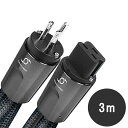 AudioQuest(オーディオクエスト) / Hurricane 高電流 15AMP AC電源ケーブル 3.0メートル (NRGHURRUS0320A)新生活...