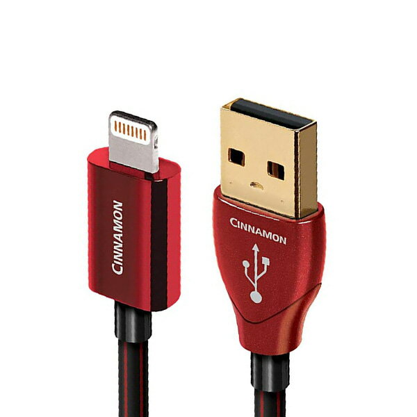 AudioQuest(オーディオクエスト) / Cinnamon 0.75m Lightning (LTNUSBCIN0.75) / USB ケーブル新生活応援