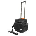 UDG / (スクエア) 60枚のバイナル、13インチラップトップが収納可能なトロリーバッグ(外ブラックカモ/内オレンジカラー) U9981BL/OR Ultimate スリングバッグトロリーデラックス Black/Orange BL/OR夏休みセール