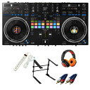 10Tt Pioneer DJ(pCIjA) / DDJ-REV7 Serato DJ ProΉ XNb`X^C 2ch vtFbVi DJRg[[ (Black) / vIXXCZbg Z[