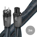 AudioQuest(オーディオクエスト) / Hurricane Source 15AMP AC電源ケーブル 3.0メートル (NRGHURRSUS03)新生...