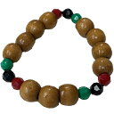 木製バングルブレスレット(アフリカンディアスポラカラー) Wooden Bangle Bracelet / Roots & Culture(ルーツアンドカルチャー)敬老の日 セール(4)