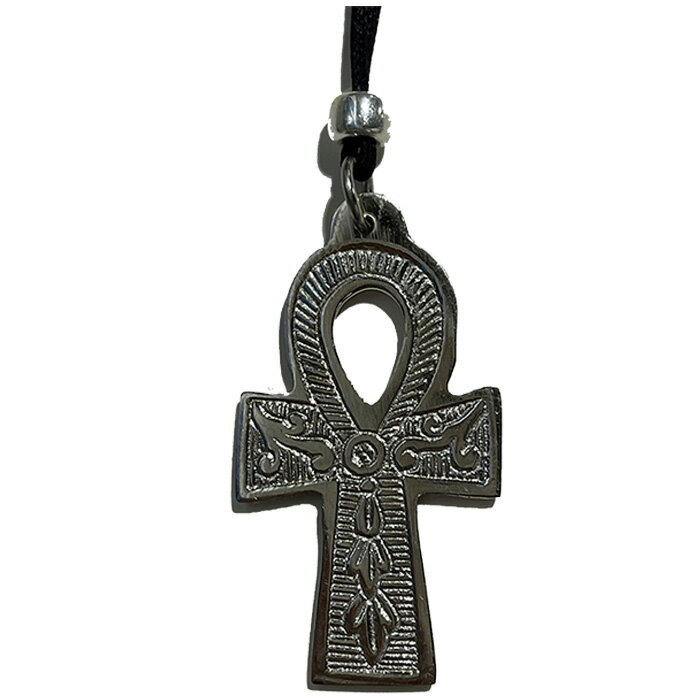 クロムメッキネックレス Ankh Cross Pendent (Chrome) - Necklace / Roots Culture(ルーツアンドカルチャー)敬老の日 セール