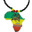 Υ饤 ޥåץӡͥå쥹Lion Of Judah Africa Map Necklace / Roots &Culture(롼ĥɥ㡼)Ϸ 