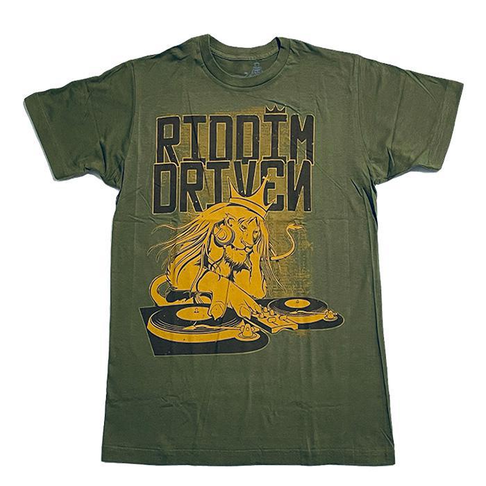 DJライオンTシャツ DJ Lion T- Shirt / RIDDIM DRIVEN(リディムドリヴン)敬老の日 セール
