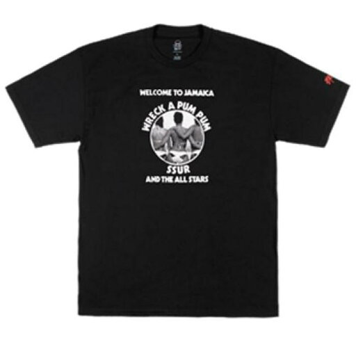 SSUR(サー)レゲエレコードTシャツ Ssur Wreck A Pum Pum Tee / SSUR(サー)新生活応援 SSUR(サー)レゲエレコードTシャツ Ssur Wreck A Pum Pum Tee / SSUR(サー)新生活応援