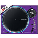 12inch SKINZ / Denon VL12 Prime Turntable SKINZ (Purple) ペア 【VL12 Prime 用スキン】ハロウィーンセール/ハロ…