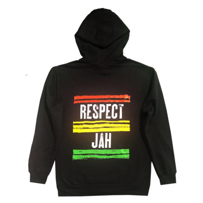 Jah Respect フーディー パーカー (Lサイズ) Jah Respect Hoodie / RIDDIM DRIVEN(リディムドリヴン)ハロウィーンセール/ハロウィングッズ