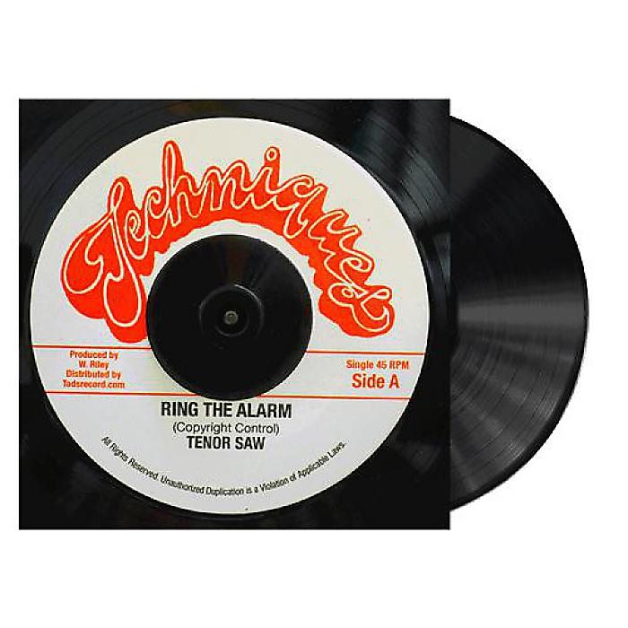 Ring The Alarm - Tenor Saw (7 Inch Vinyl) / TADSハロウィーンセール/ハロウィングッズ