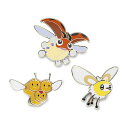 Ledyba, Combee & Cutiefly Pok mon Pins (3-Pack) / レディバ ミツハニー アブリー ピンズ / ポケモンセンター海外