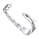 Pokemon Center × RockLove: Milotic Silver Cuff Bracelet - Adult S / ミロカロス・シルバーブレスレット Sサイズ ポケモンセンター