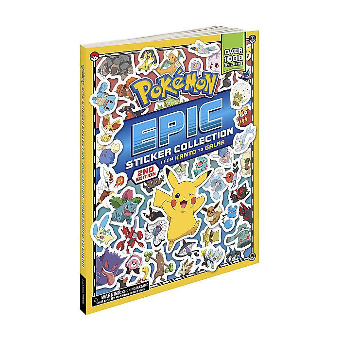 Pok mon Epic Sticker Collection: 2nd Edition (From Kanto to Galar) / |P@GsbNXebJ[@2ŁiJgE Kj / Pokemon Center(|PZ^[)nEB[Z[/nEBObY