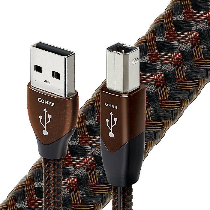 AudioQuest(オーディオクエスト) / USB 2.0 COFFEE (5m / Type-A to Type-B) オーディオグレードUSBケーブル新生活応援