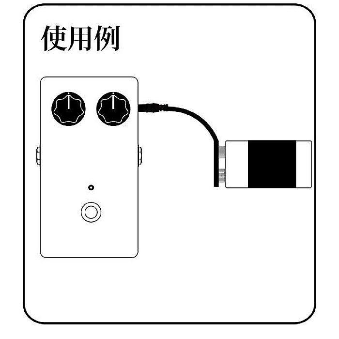 TECH(テック) / BS450M DC INPUTより電池駆動が可能　バッテリースナップケーブル夏休スペシャル