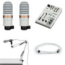 大特典付 YAMAHA(ヤマハ) / YCM01 (white)+AG03MK2 YAMAHA配信セット!【朗読・レコーディング】夏休みセール