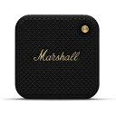 Marshall(マーシャル) / Willen Willenの事ならフレンズにご相談ください。 Marshall(マーシャル) / Willen Willenの特長！Marshall ポータブル防水スピーカー Marshall(マーシャル) / Willen Willenのココが凄い！クラス最高のIP67防塵・防水機能で頑丈で水に濡れても安心。アウトドアやバスタイムなどの使用に最適です。 Marshall(マーシャル) Willen / Willenのメーカー説明 ■マーシャルサウンドをどこでも手軽にどこでも持ち運び可能なポータブルスピーカー。2インチのフルレンジドライバーと2つのパッシブラジエーターで構成され、 コンパクトながら重厚なマーシャルサウンドを鳴らします■ 完成されたデザインと設計象徴的なマーシャルデザインに加えて、クラス最高のIP67防塵・防水機能を施した 頑丈な 設計。雨や汚れの心配も必要なし。■再生時間1回の充電で最大約15時間のリスニングが可能。また急速充電に対応し約20分間の充電で 約3時間の再生が可能。■ ストラップで自由自在柔軟なポジショニングに対応した究極の多目的スピーカー。立てる、寝かせる、物に固定する、 背面のストラップを使ってぶら下げるなど様々な用途で使用可能。■ 簡単操作と優れた携帯性背面にマウンテンストラップが配備され、アウトドアでの使用にも最適。複雑なセットアッ プも必要なく、簡単ペアリング。アプリのイコライザープリセットとマルチディレクション サウンドコントロールノブを使用して、自分好みのサウンドをコントロール。■ スタックモードで複数台接続スタックモードを作動して複数台のWillenを接続可能。Bluetooth Marshall(マーシャル) / Willen Willenの仕様 ・形式：パッシブラジエーター型・通信方式：：Bluetooth V5.1・対応コーデック：SBC・連続再生時間：約15時間・アンプ： 10WクラスDアンプ x1・充電時間：約 3 時間 (20 分の充電で約 3 時間の連続再生）・ワイヤレスレンジ：約10m・防水：IP67・再生周波数帯域：100Hz~20,000Hz・感度：82 dB SPL @ 1 m・サイズ：H 100mm × W 100mm ×D 40mm・重量：約310g・付属品：USB Type-C 充電ケーブル（約 51cm） 海外正規流通商品となりますが、当店がサポートさせて頂きますのでご安心してご購入頂けます。日本国内正規代理店のキャンペーンなどは対象外となります事を予めご了承お願い致します。Marshall(マーシャル) / Willen Willenの事ならフレンズにご相談ください。 Marshall(マーシャル) / Willen Willenの特長！Marshall ポータブル防水スピーカー Marshall(マーシャル) / Willen Willenのココが凄い！クラス最高のIP67防塵・防水機能で頑丈で水に濡れても安心。アウトドアやバスタイムなどの使用に最適です。 Marshall(マーシャル) Willen / Willenのメーカー説明 ■マーシャルサウンドをどこでも手軽にどこでも持ち運び可能なポータブルスピーカー。2インチのフルレンジドライバーと2つのパッシブラジエーターで構成され、 コンパクトながら重厚なマーシャルサウンドを鳴らします■ 完成されたデザインと設計象徴的なマーシャルデザインに加えて、クラス最高のIP67防塵・防水機能を施した 頑丈な 設計。雨や汚れの心配も必要なし。■再生時間1回の充電で最大約15時間のリスニングが可能。また急速充電に対応し約20分間の充電で 約3時間の再生が可能。■ ストラップで自由自在柔軟なポジショニングに対応した究極の多目的スピーカー。立てる、寝かせる、物に固定する、 背面のストラップを使ってぶら下げるなど様々な用途で使用可能。■ 簡単操作と優れた携帯性背面にマウンテンストラップが配備され、アウトドアでの使用にも最適。複雑なセットアッ プも必要なく、簡単ペアリング。アプリのイコライザープリセットとマルチディレクション サウンドコントロールノブを使用して、自分好みのサウンドをコントロール。■ スタックモードで複数台接続スタックモードを作動して複数台のWillenを接続可能。Bluetooth Marshall(マーシャル) / Willen Willenの仕様 ・形式：パッシブラジエーター型・通信方式：：Bluetooth V5.1・対応コーデック：SBC・連続再生時間：約15時間・アンプ： 10WクラスDアンプ x1・充電時間：約 3 時間 (20 分の充電で約 3 時間の連続再生）・ワイヤレスレンジ：約10m・防水：IP67・再生周波数帯域：100Hz~20,000Hz・感度：82 dB SPL @ 1 m・サイズ：H 100mm × W 100mm ×D 40mm・重量：約310g・付属品：USB Type-C 充電ケーブル（約 51cm） 海外正規流通商品となりますが、当店がサポートさせて頂きますのでご安心してご購入頂けます。日本国内正規代理店のキャンペーンなどは対象外となります事を予めご了承お願い致します。