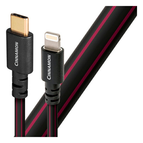AudioQuest(オーディオクエスト) / Cinnamon 0.75m Type-C to Lightning (LTNUSBCCIN01.5) / USB ケーブル新生活応援