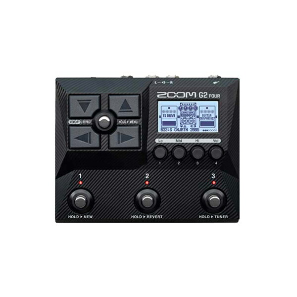 【あす楽対象商品】ZOOM / G2X FOUR Effects & Amp Emulator ギター マルチエフェクター ズーム【PNG】