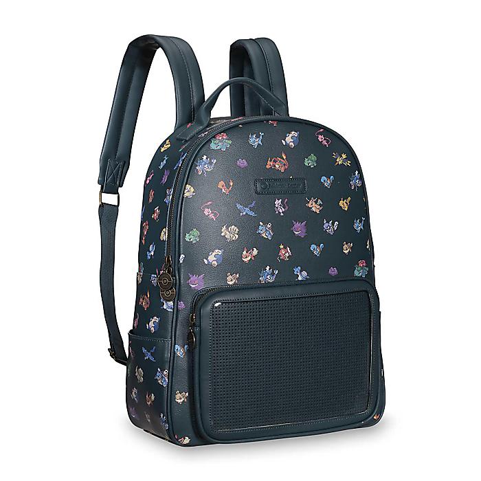 ピクセル調グラフィックプリント バックパック リュック Pokemon Pixel Pin Collector Backpack / Pokemon Center(ポケモンセンター)ハロウィーンセール/ハロウィングッズ